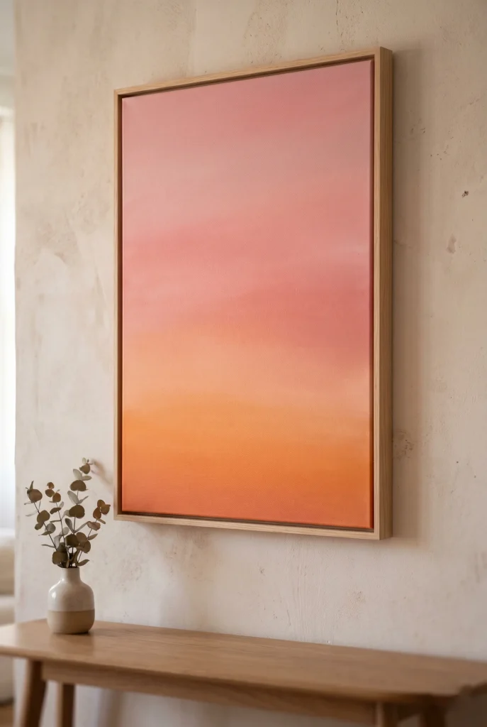 27 Stunning Canvas Art Painting Ideas for Every Skill Level 3 1. Simple Sunset Gradient