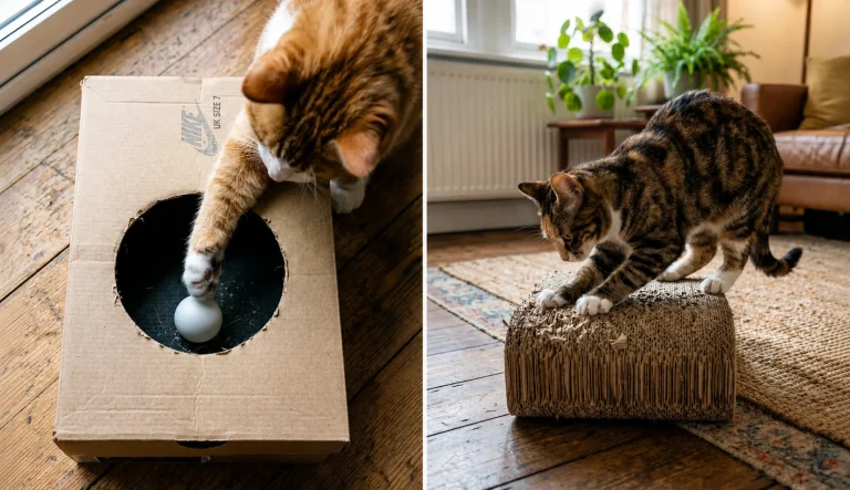 29 Fun DIY Cat Toys Your Kitty Will Go Crazy For