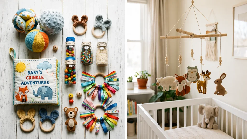13 DIY Baby Toys You Can Make in Under an Hour 1 13 DIY Baby Toys You Can Make in Under an Hour f2