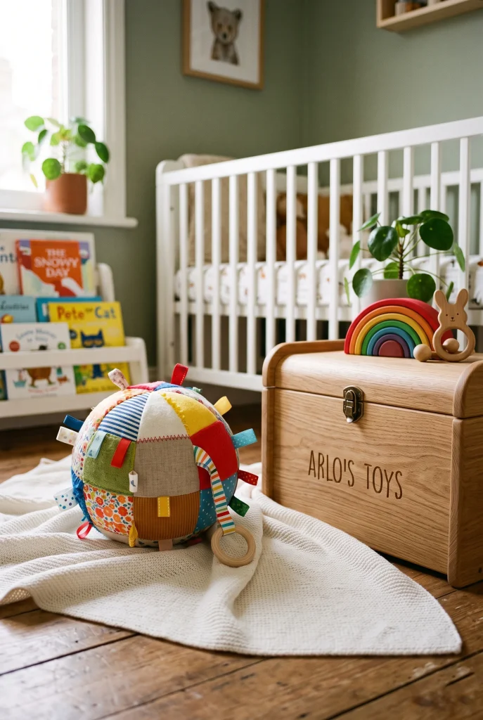 13 DIY Baby Toys You Can Make in Under an Hour 6 5. Fabric Sensory Ball